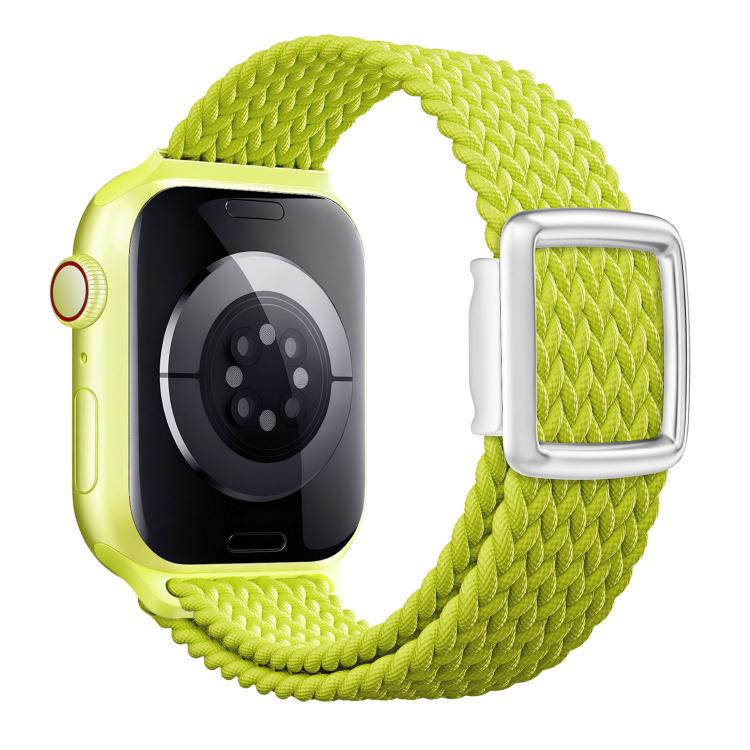 Modern Style Magnetic Buckle Woven Nylon Watch Band, For Apple Watch 46mm / 49mm / 45mm / 44mm, For Apple Watch 42mm / 41mm / 40mm / 38mm