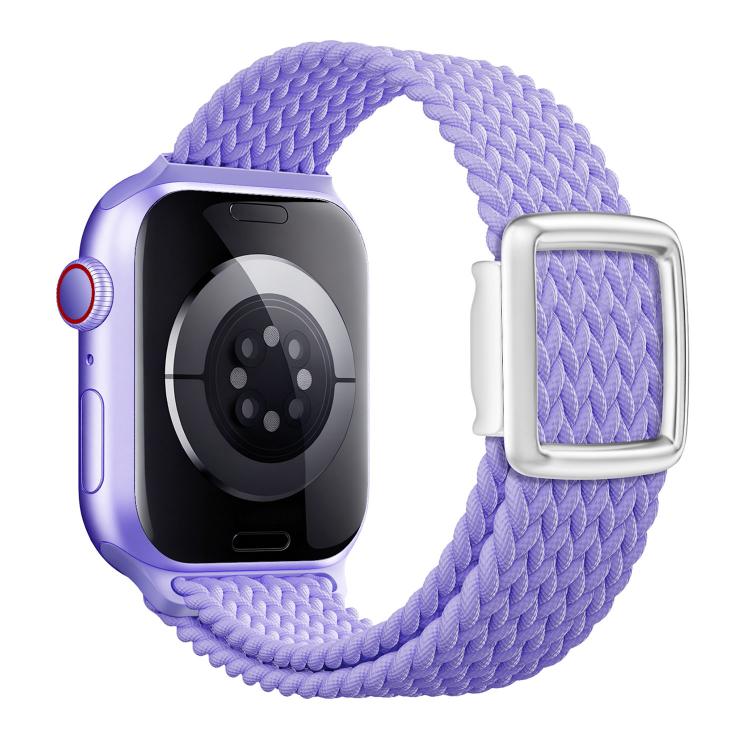 Modern Style Magnetic Buckle Woven Nylon Watch Band, For Apple Watch 46mm / 49mm / 45mm / 44mm, For Apple Watch 42mm / 41mm / 40mm / 38mm