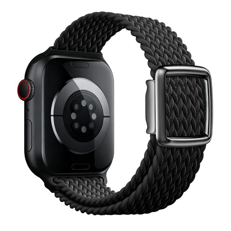 Modern Style Magnetic Buckle Woven Nylon Watch Band, For Apple Watch 46mm / 49mm / 45mm / 44mm, For Apple Watch 42mm / 41mm / 40mm / 38mm