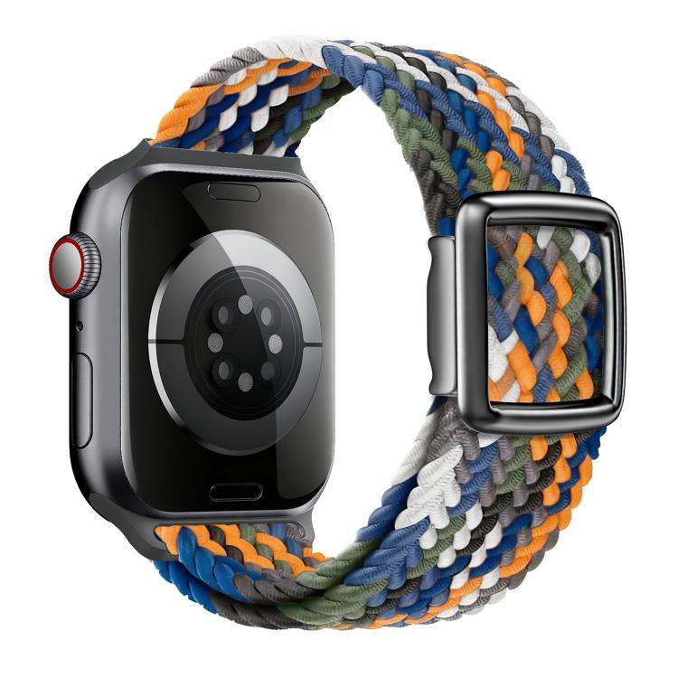 Modern Style Magnetic Buckle Woven Nylon Watch Band, For Apple Watch 46mm / 49mm / 45mm / 44mm, For Apple Watch 42mm / 41mm / 40mm / 38mm