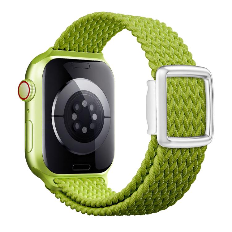 Modern Style Magnetic Buckle Woven Nylon Watch Band, For Apple Watch 46mm / 49mm / 45mm / 44mm, For Apple Watch 42mm / 41mm / 40mm / 38mm
