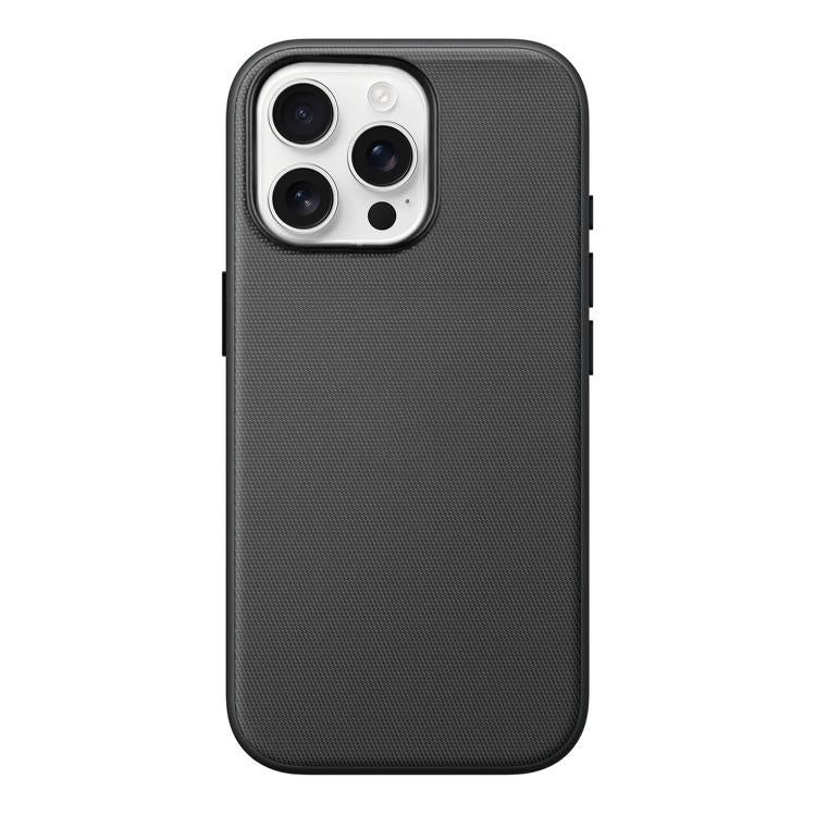 Official Tech Fabric Texture Side-Stick TPU Magnetic Phone Case, No AI Camera Button, For iPhone 17 Pro Max, For iPhone 17 Pro, For iPhone 17, For iPhone Air, For iPhone 16 Pro Max, For iPhone 16 Pro, For iPhone 16, For iPhone 15 Pro Max