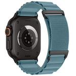 C Buckle Two-Section High Mountain Loop Nylon Watch Band, For Apple Watch 46mm / 49mm / 45mm / 44mm, For Apple Watch 42mm / 41mm / 40mm / 38mm