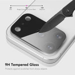 2pcs ENKAY Hat-Prince Black 9H Rear Camera Lens Tempered Glass Film, For iPhone 17 Pro Max, For iPhone 17 Pro, For iPhone 17, For iPhone Air