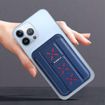 Magnetic Invisible Foldable Stand Card Bag