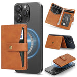 Bond Wallet Ring Magnetic Leather Card Holder