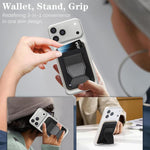 Magnetic Waistband Vegan Leather Card Bag