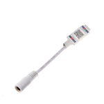 Mini RGB Bluetooth Controller Light Strip Controller For RGB LED Strip DC5V 12V 24V, Black, White