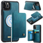 CaseMe Me80 Series Detachable Wallet Magnetic RFID Vegan Leather Phone Case, For iPhone 13, For iPhone 12 / 12 Pro, For iPhone 12 Pro Max, For iPhone 11 Pro Max, For iPhone 11, For iPhone 11 Pro