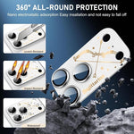 For iPhone 17 Pro Max Twelve Constellations Armor Integrated Full-Coverage Frosted Metal Camera Lens Film, Aries, Virgo, Taurus, Cancer, Capricorn, Sagittarius, Leo, Pisces, Gemini, Aquarius, Libra, Scorpio