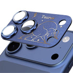 For iPhone 17 Pro Max Twelve Constellations Armor Integrated Full-Coverage Frosted Metal Camera Lens Film, Aries, Virgo, Taurus, Cancer, Capricorn, Sagittarius, Leo, Pisces, Gemini, Aquarius, Libra, Scorpio