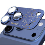 For iPhone 17 Pro Twelve Constellations Armor Integrated Full-Coverage Frosted Metal Camera Lens Film, Scorpio, Libra, Aquarius, Gemini, Pisces, Leo, Sagittarius, Capricorn, Cancer, Taurus, Virgo, Aries