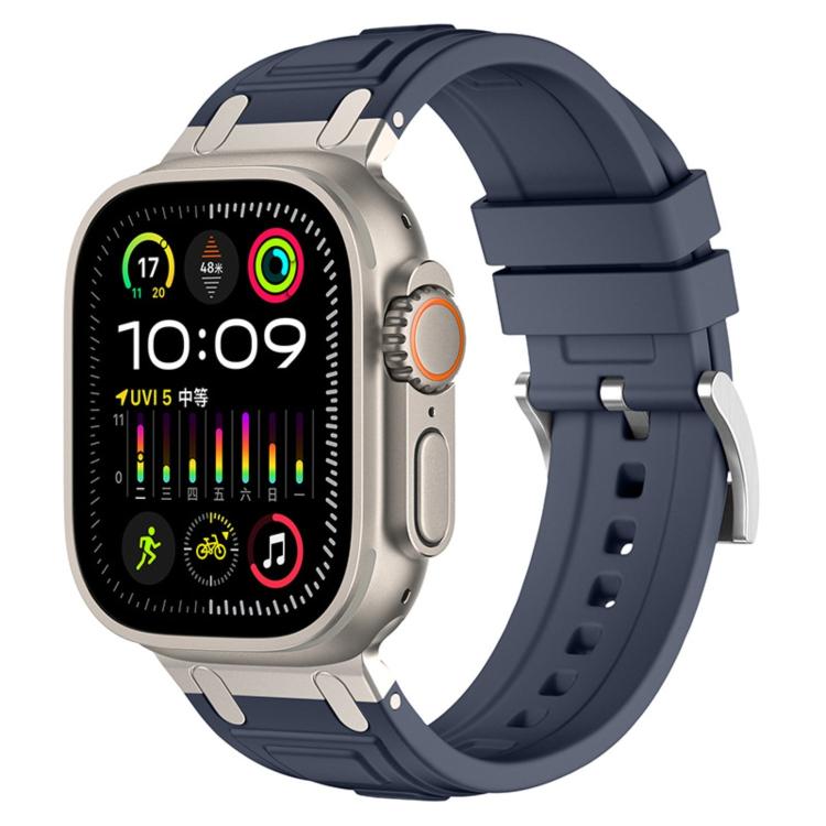 Triple-Layer Armour Silicone Watch Band, For Apple Watch 49mm / 46mm / 45mm / 44mm, For Apple Watch 42mm / 41mm / 40mm / 38mm