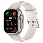 Triple-Layer Armour Silicone Watch Band, For Apple Watch 49mm / 46mm / 45mm / 44mm, For Apple Watch 42mm / 41mm / 40mm / 38mm