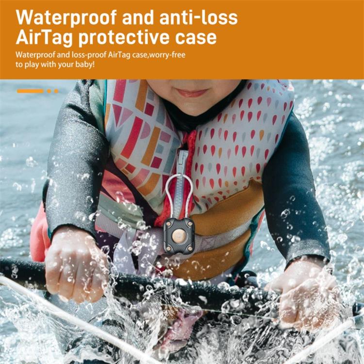 For AirTag 2nd Gen / AirTag 1st Gen Locator Waterproof Rope Protective Cover
