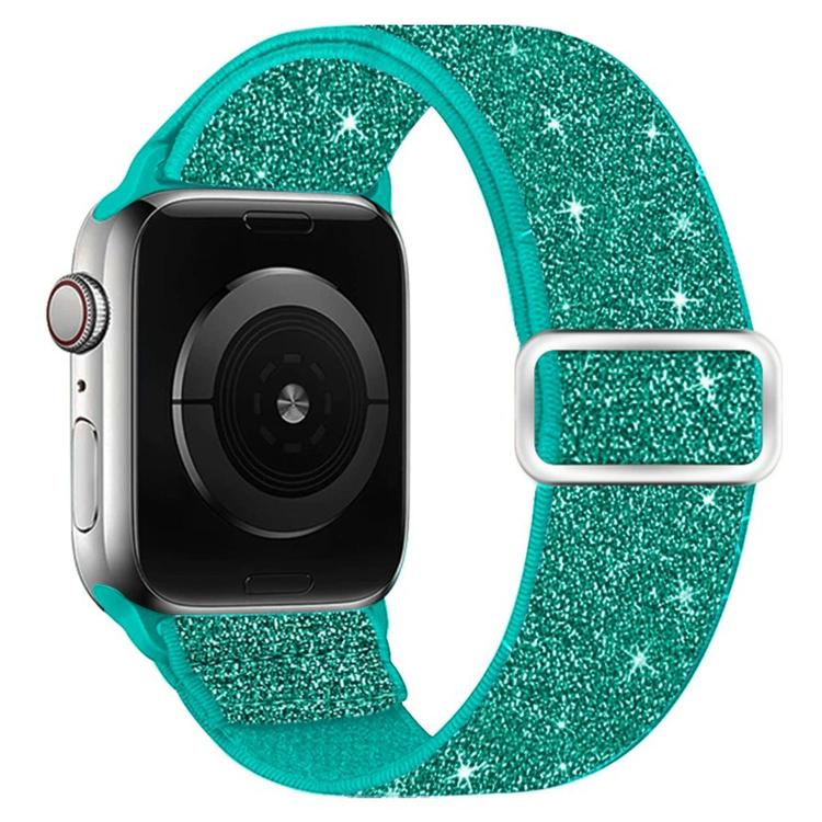 Glitter Elastic Nylon Watch Band, For Apple Watch 49mm / 46mm / 45mm / 44mm, For Apple Watch 42mm / 41mm / 40mm / 38mm