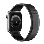 Curved Two-Tone Side-Release Stainless Steel Watch Band, For Apple Watch 49mm / 46mm / 45mm / 44mm, For Apple Watch 42mm / 41mm / 40mm / 38mm