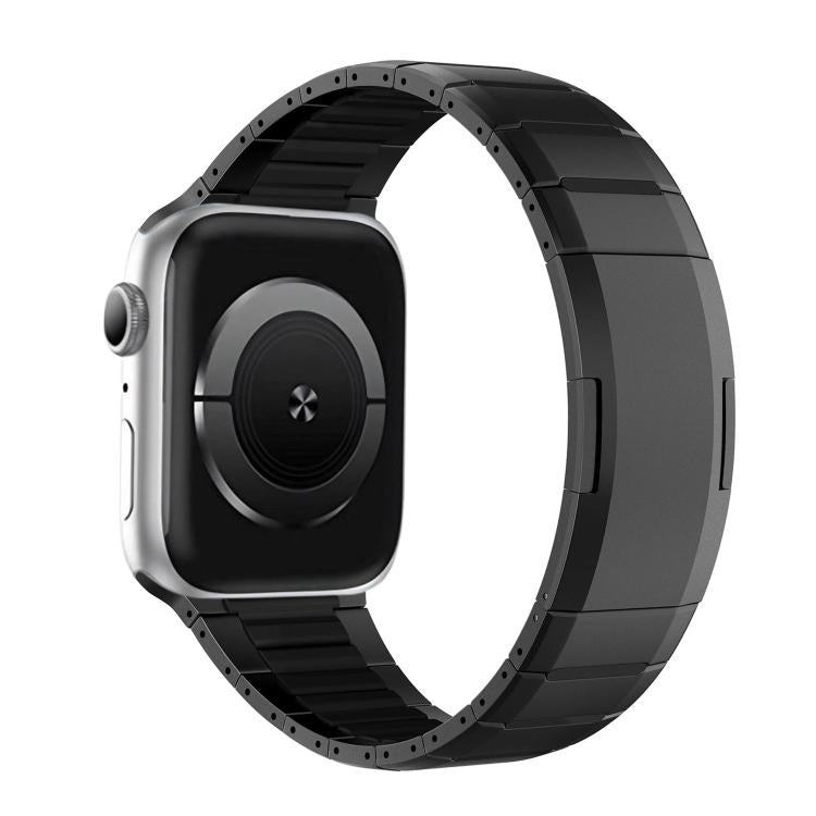 Curved Two-Tone Side-Release Stainless Steel Watch Band, For Apple Watch 49mm / 46mm / 45mm / 44mm, For Apple Watch 42mm / 41mm / 40mm / 38mm
