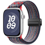 Magnetic Buckle Loop Nylon Watch Band, For Apple Watch 46mm / 49mm / 45mm / 44mm, For Apple Watch 42mm / 41mm / 40mm / 38mm