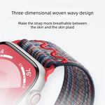Magnetic Buckle Loop Nylon Watch Band, For Apple Watch 46mm / 49mm / 45mm / 44mm, For Apple Watch 42mm / 41mm / 40mm / 38mm