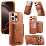 CaseNeo Fold Holder Retro Elastic Card Bag Magnetic Back Phone Case, For iPhone 15, For iPhone 14 / 13, For iPhone 14 Pro, For iPhone 14 Pro Max, For iPhone 13 Pro Max, For iPhone 13 Pro