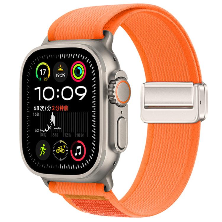 Magnetic Buckle Trail Loop Nylon Watch Band Watch Band, For Apple Watch 46mm / 49mm / 45mm / 44mm, For Apple Watch 42mm / 41mm / 40mm / 38mm