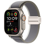 Magnetic Buckle Trail Loop Nylon Watch Band Watch Band, For Apple Watch 46mm / 49mm / 45mm / 44mm, For Apple Watch 42mm / 41mm / 40mm / 38mm