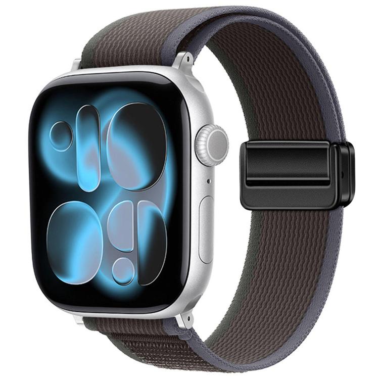 Magnetic Buckle Trail Loop Nylon Watch Band Watch Band, For Apple Watch 46mm / 49mm / 45mm / 44mm, For Apple Watch 42mm / 41mm / 40mm / 38mm
