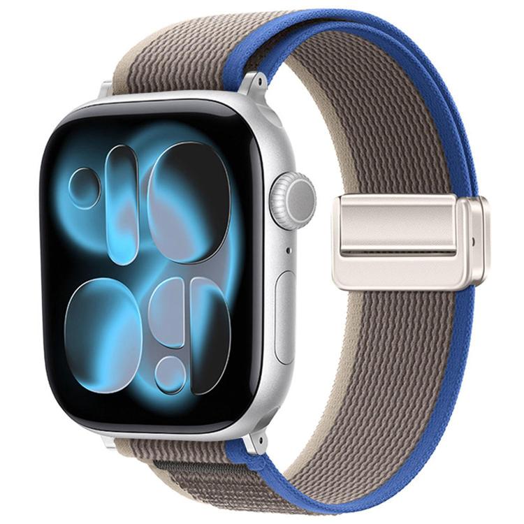 Magnetic Buckle Trail Loop Nylon Watch Band Watch Band, For Apple Watch 46mm / 49mm / 45mm / 44mm, For Apple Watch 42mm / 41mm / 40mm / 38mm