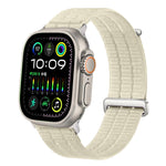 Double-Link Cloud-Feel Breathable Nylon Loop Metal Head Watch Band, For Apple Watch 46mm / 49mm / 45mm / 44mm, For Apple Watch 42mm / 41mm / 40mm / 38mm