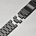 Titanium Alloy watchband Three Beads Magnetic Clasp For Apple Watch 46mm / 49mm / 45mm / 44mm, For Apple Watch 42mm / 41mm / 40mm / 38mm