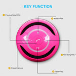 T&G A18 Ball Bluetooth Speaker with LED Light Portable Wireless Mini Speaker Mobile Music MP3 Subwoofer Support TF, BLACK, BLUE, PINK, WHITE