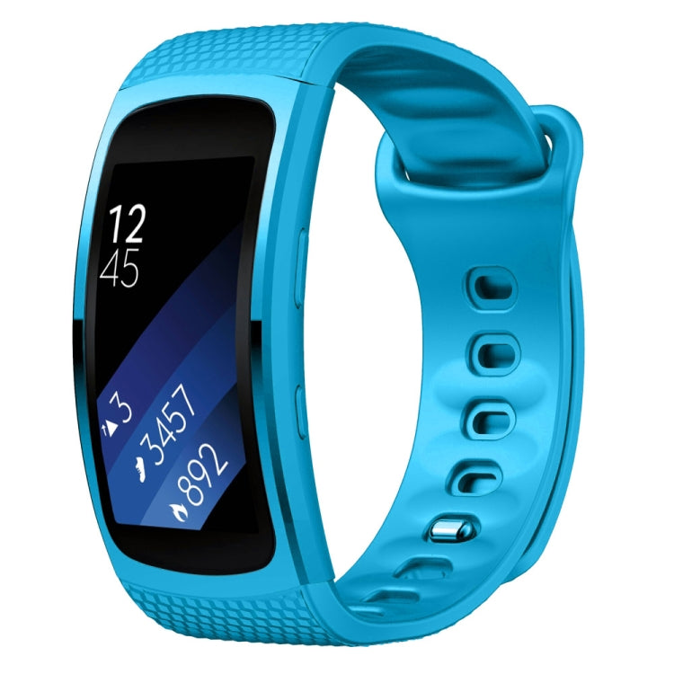 Silicone Wrist Strap Watch Band for Samsung Gear Fit2 SM-R360, 126-175mm, 150-213mm