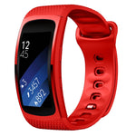 Silicone Wrist Strap Watch Band for Samsung Gear Fit2 SM-R360, 126-175mm, 150-213mm