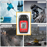 كاشف الأكسجين WINTACT WT8821 جهاز استشعار غاز الأكسجين المستقل إنذار التسمم عالي الحساسية، WT8821