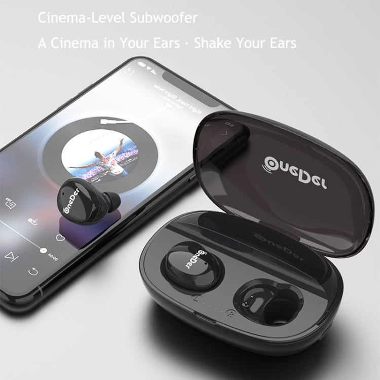 سماعة أذن لاسلكية OneDer W12 مقاومة للماء بمعيار IPX5 وصوت ستيريو عالي الدقة سماعة بلوتوث TWS