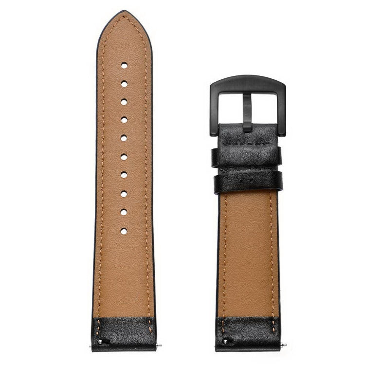 For Apply Samsung Galaxy Watch Active 22mm Leather Eyelet Sport Strap