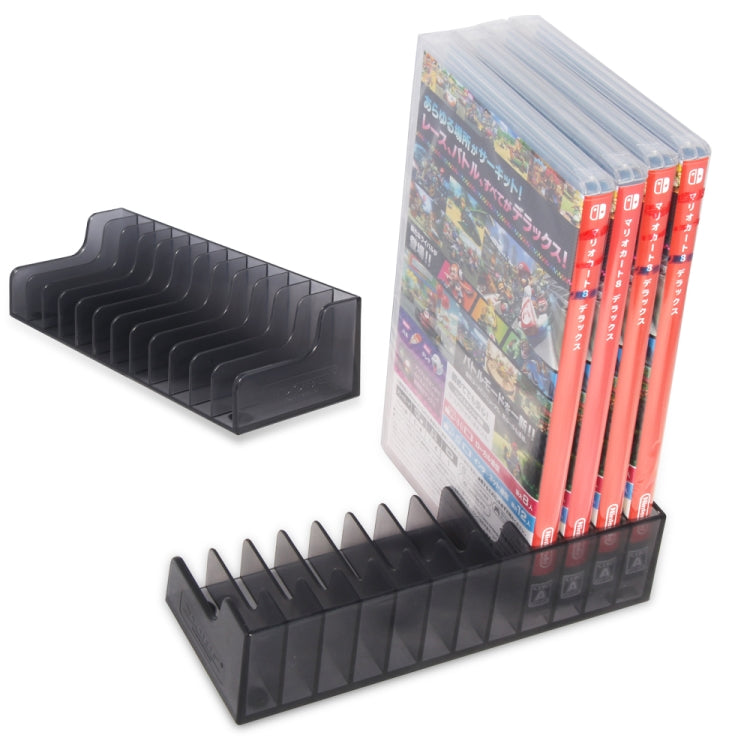BOBE Game Card Box Storage Stand Holder for Nintendo Switch Game Accessories, 12 Pieces