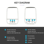 C7 Bluetooth 5.0 Speaker Transparent LED Luminous Subwoofer TWS 6D Surround HIFI Stereo Cool Audio, C7