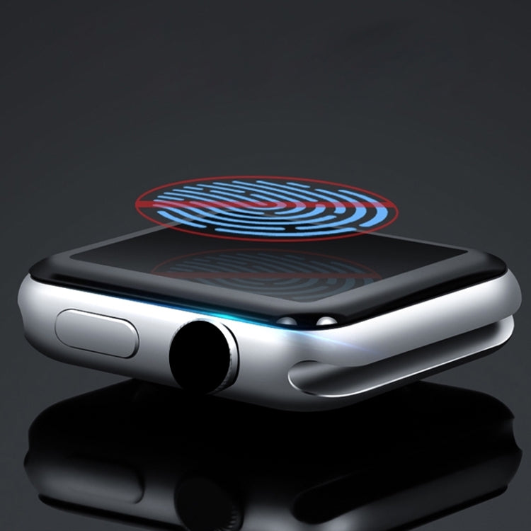 2pcs mocolo 0.33mm 9H 3D Round Edge Tempered Glass Film, For Apple Watch series 5 /4 40mm, For  Apple Watch series 5 / 4 44mm