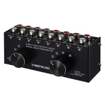 B026 6 Input 2 Output Or 2 Input 6 Output Audio Signal Source Selection Switcher RCA Port