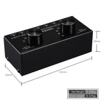 B026 6 Input 2 Output Or 2 Input 6 Output Audio Signal Source Selection Switcher RCA Port