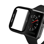 ENKAY Hat-prince Full Coverage PC Case + Tempered Glass Protector for Apple Watch Series 6 / 5 / 4 / SE 3 / SE 2 / SE 1 44mm