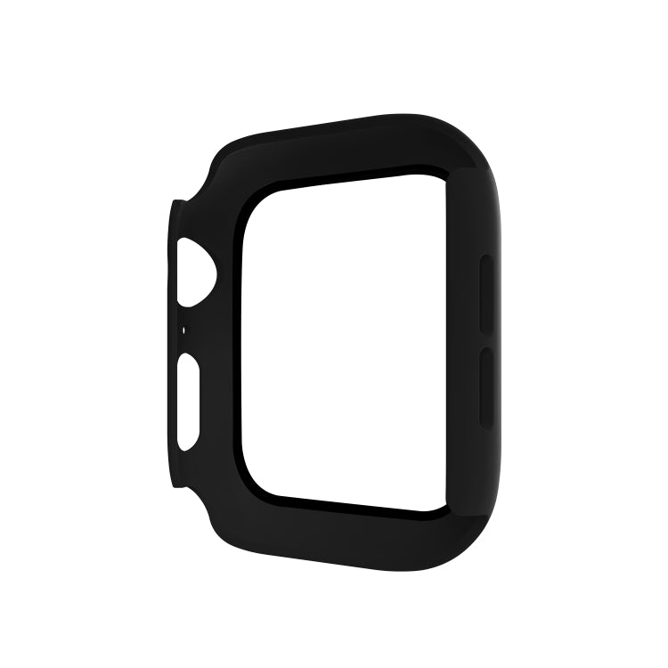 ENKAY Hat-prince Full Coverage PC Case + Tempered Glass Protector for Apple Watch Series 6 / 5 / 4 / SE 3 / SE 2 / SE 1 44mm