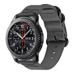 For Samsung Galaxy Watch Active 22mm / S3 Nylon Three-ring Strap, For Samsung Galaxy Watch Active 2 22mm / Gear S3