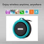 C6a Outdoor Chuck Wireless Bluetooth Car Speaker Suction Cup Speaker, Support TF Card