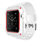 For Apple Watch 3 / 2 / 1  Generation  42mm All-In-One Silicone Strap