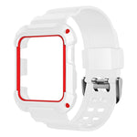 For Apple Watch 3 / 2 / 1  Generation  42mm All-In-One Silicone Strap