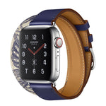 For Apple Watch 3 / 2 / 1 Generation 42mm Universal Silk Screen Printing Double-loop Watchband