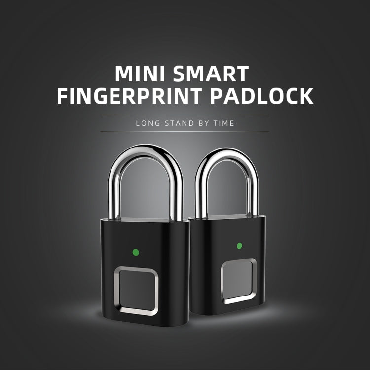 L34 Fingerprint Lock Smart Lock Household Luggage Dormitory Storage Cabinet Electronic Padlock, L34